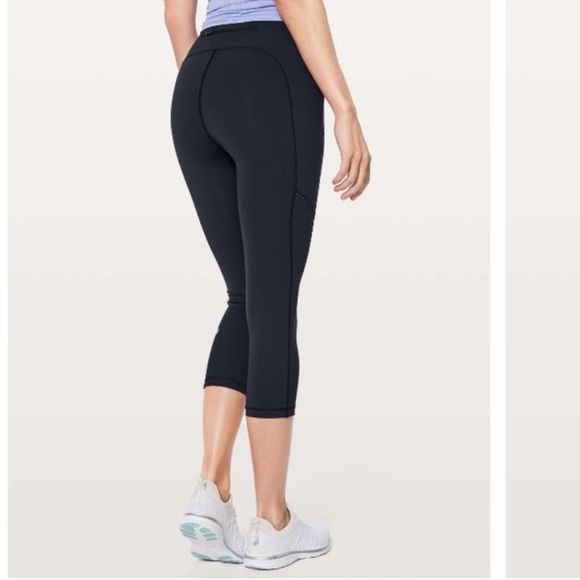 Lululemon Speed Up Crop 21” W6AL7S Leggings Medium-Rise Workout Yoga - Picture 2 of 13